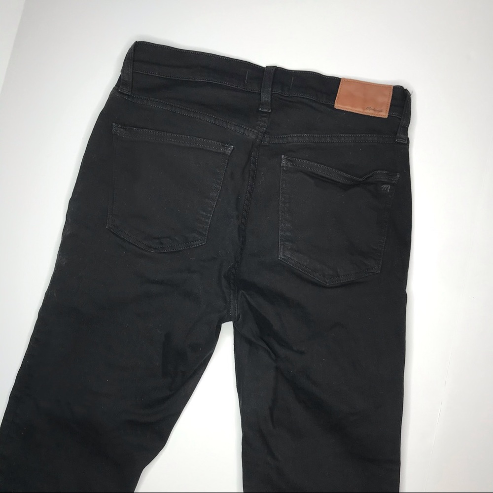 Madewell 9” High Rise Black Skinny Jean - Picture 3 of 4